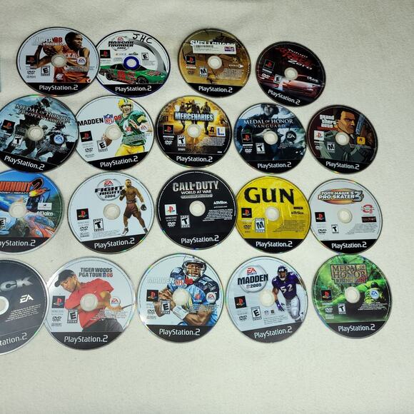 Video Games Lot PS2 Xbox 1 Racing Gaming Retro Y2k Sports Call of Duty GTA Gun - Picture 3 of 4